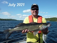 Zander fishing on Lake Saimaa